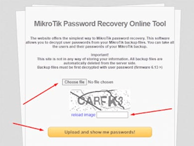 Cara Mengetahui Password Mikrotik dengan Recovery Password Online Tool Mikrotik