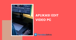 aplikasi edit video PC