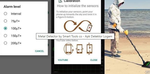 Detektor Logam oleh Smart Tools co 