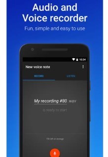 Aplikasi Cover Easy Voice Recorder