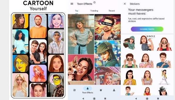 Aplikasi Edit Foto Kartun ToonMe 