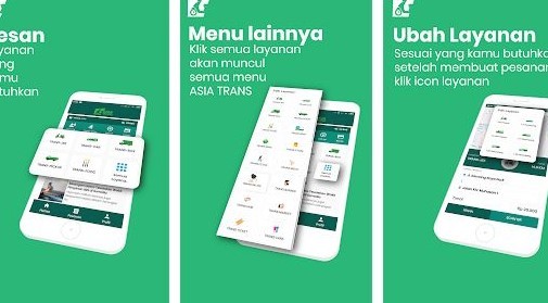 Aplikasi Ojek Online ASIA TRANS