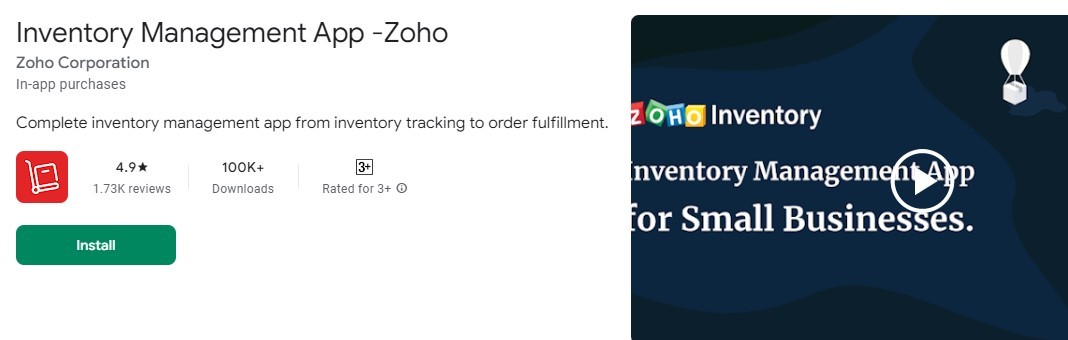 Zoho Inventory