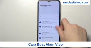 Cara Buat Akun Vivo